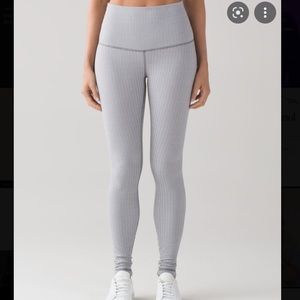 Lululemon Ghost Herringbone Leggings